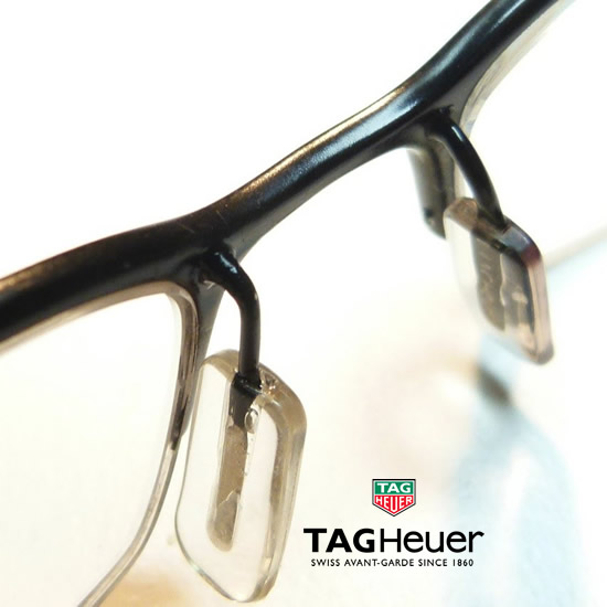 Tag Heuer Eyeglass Nose Pads Long Model / 2 Pairs