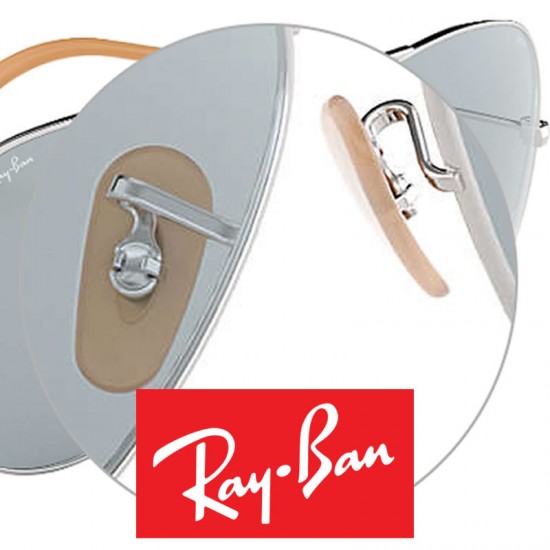 RayBan Eyeglass Nose Pads Clasp Model / 2 Pairs