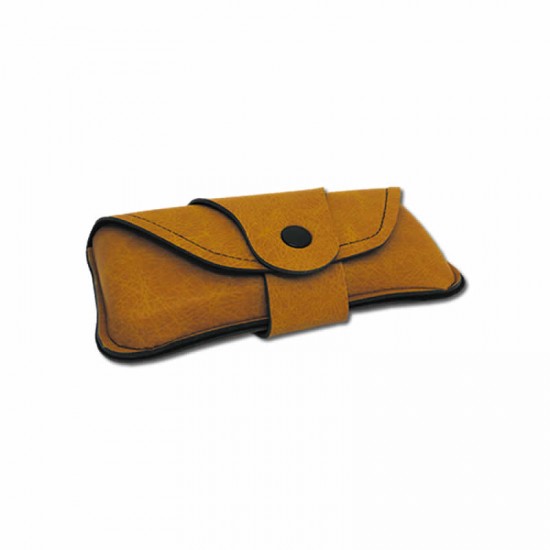 Vinleks Leather Belt Attached Glasses Case