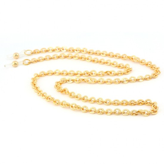 Golden Glasses Chain Strap Model 011