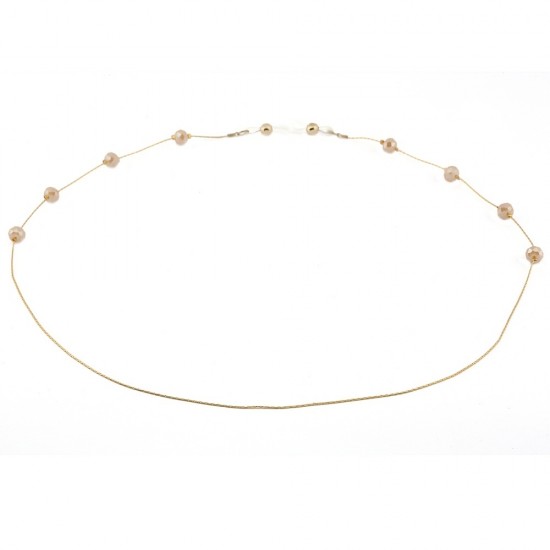 Pearl Glasses Chain Strap Model 015