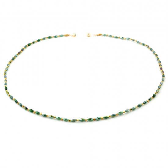 Emerald Glasses Chain Strap Model 006