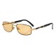 Vintage Turkish Handmade Gold Plated Unisex Style Sunglasses