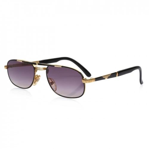 Vintage Türk El Yapımı Altın Kaplama Unisex Tarz Güneş Gözlüğü / Mor Renk Cam Vintage Türk El Yapımı Altın Kaplama Unisex Tarz Güneş Gözlüğü / Mor Renk Cam