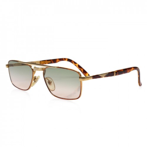 Vintage Türk El Yapımı Altın Kaplama Unisex Tarz Güneş Gözlüğü / Soft Yeşil & Soft Pembe Cam Vintage Türk El Yapımı Altın Kaplama Unisex Tarz Güneş Gözlüğü / Soft Yeşil & Soft Pembe Cam